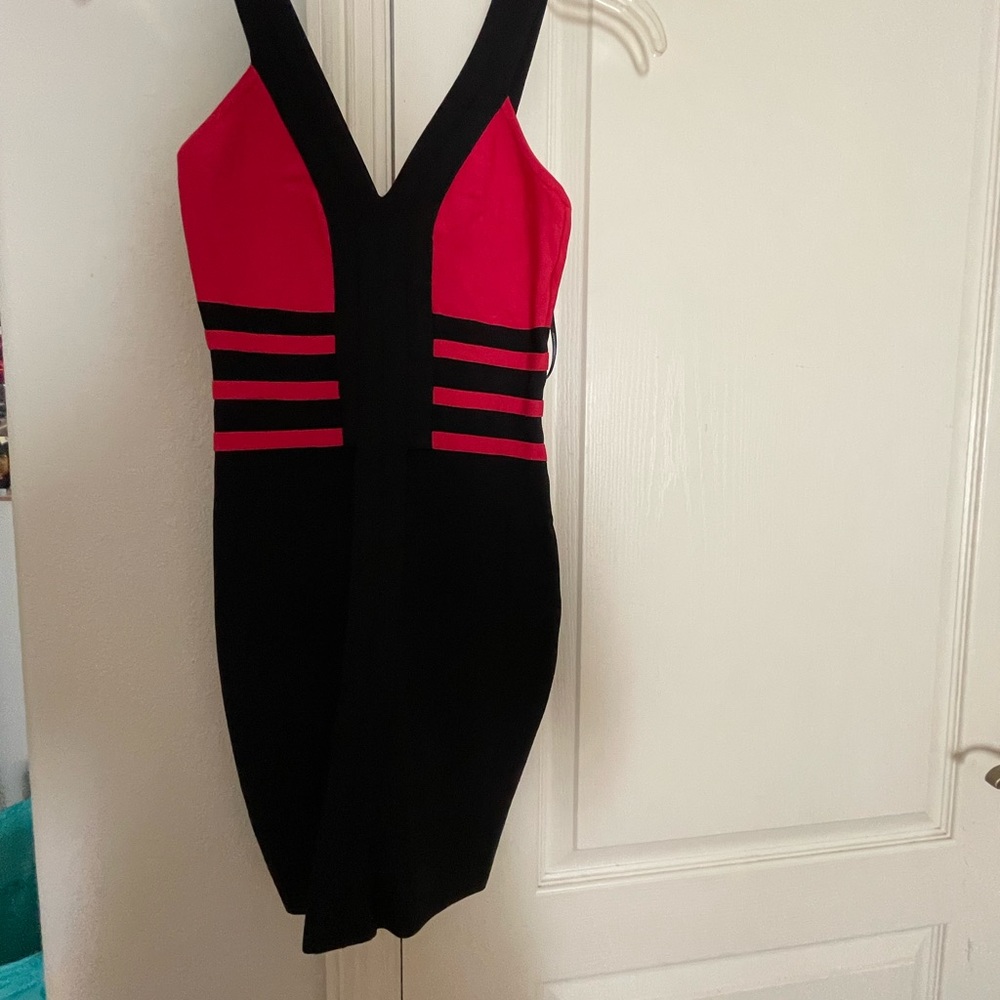 Black & white small Marciano dress. Worn once